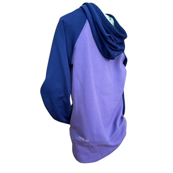 ❤️Nike Therma Fit Activewear Funnel Neck Hoodie Sweatshirt, Size XS - Picture 4 of 8